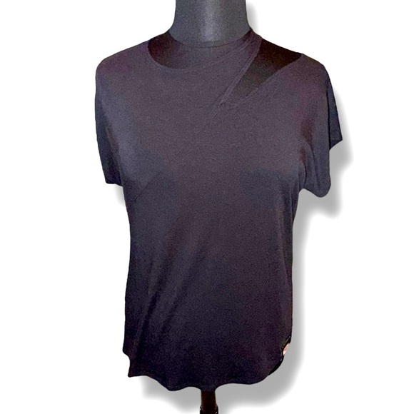 KIYA TOMLIN Black Kansas City Chiefs Cut Out Tri-Blend Shirt - XXL Black - Picture 2 of 15